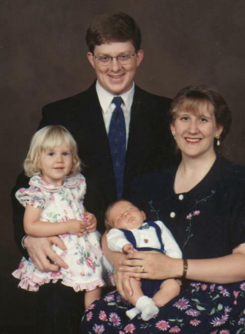 Mark and Syndi Anderson family - 1998